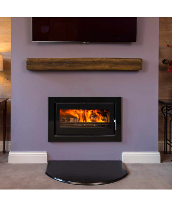 Classic Dark Oak Mantle Beam