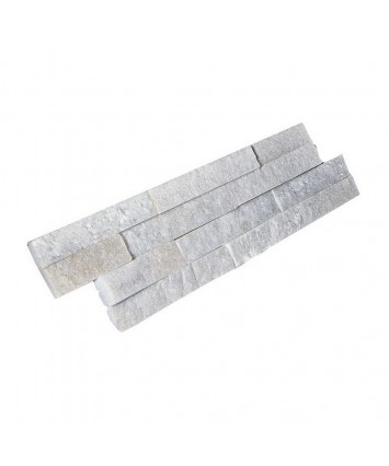 White Quartz Stone Cladding Panels 3D