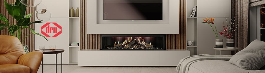 DRU Virtuo Electric Fireplace