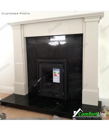 Cruz Fireplace Set with fitted Insert Stove 