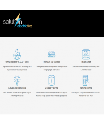 Solution TrueFlame Elegance