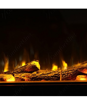 Amber Glow 60' 3-sided electric fire