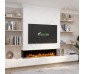Aurora 72'' 3-sided Electric Fire