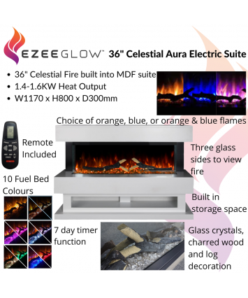 Celestial Aura 36'' Electric Suite