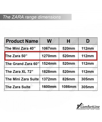 The Zara 50 Electric Fire