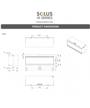 Solus iX15 most realistic Elctric fire