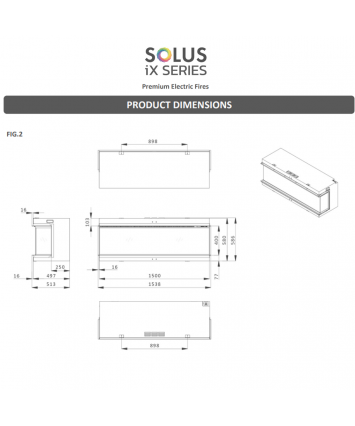 Solus iX15 most realistic Elctric fire