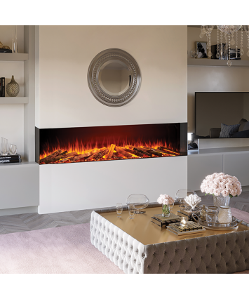 Solution Lux 200 Electric fire with real logs