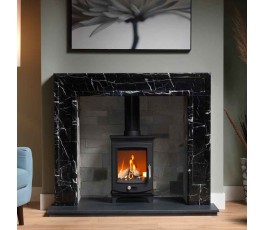 Allora Nero Fireplace