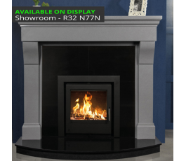 Cabra Luna Grey Fireplace