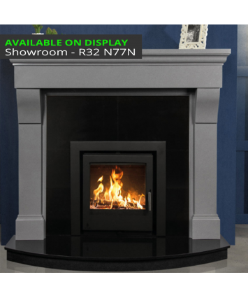 Cabra Luna Grey Fireplace Surround
