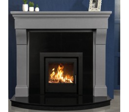 Cabra Luna Grey Fireplace