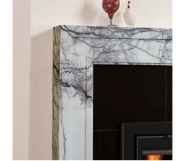 Parma Lilac Fireplace