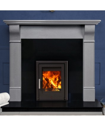 Tara Grey Marble Fireplace