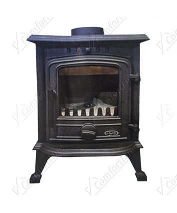 Atlantic Coral 5 kW steel and cast iron freestanding Stove