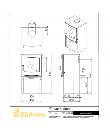 Ivar 5 kW Store