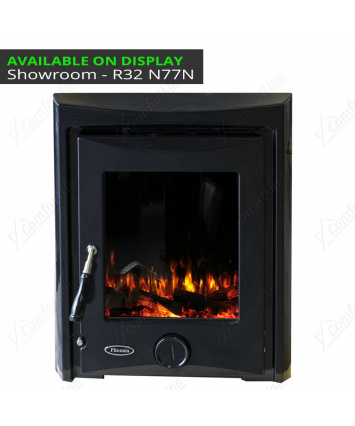 Phoenix Ruby 5 kW Multi Fuel Inset Stove Black Enamel