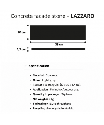 LAZZARO 2 Light Grey LAZZARO 2 Light Grey