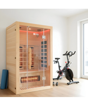 Infrared electric indoor sauna for Two Person - Athens 2