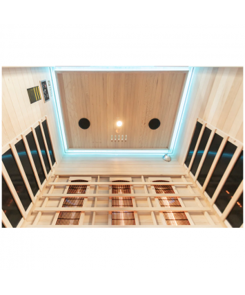 Three Person Indoor Infrared Sauna - ATHENS 3