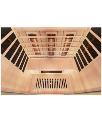 Three Person Indoor Infrared Sauna - ATHENS 3