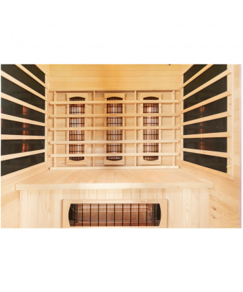 Three Person Indoor Infrared Sauna - ATHENS 3